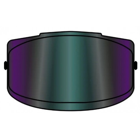 Viziera iridium pentru AIroh Helios - Rainbow Viziera iridium pentru AIroh Helios - Rainbow