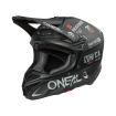 Casca motocross 5SERIES POLYACRYLITE BRAND BLACK/GRAY thumb