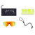 Ochelari de soare Pit Viper The 1993 Grey-Blue thumb