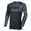 Bluză motocross O`NEAL ELEMENT RACEWEAR BLACK/GRAY V.26
