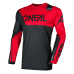Bluză motocross  O`NEAL ELEMENT RACEWEAR BLACK/RED V.26 thumb
