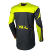 Bluză motocross  O`NEAL ELEMENT RACEWEAR BLACK/NEON YELLOW V.26 thumb
