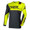 Bluză motocross  O`NEAL ELEMENT RACEWEAR BLACK/NEON YELLOW V.26
