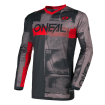 Bluză motocross O`NEAL ELEMENT ROLLER GRAY/RED thumb