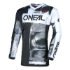 Bluză motocross  O`NEAL ELEMENT ROLLER BLACK/WHITE