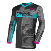 Bluză motocross pentru damă O`NEAL ELEMENT ROLLER BLACK/CYAN Bluză motocross pentru damă O`NEAL ELEMENT ROLLER BLACK/CYAN thumb