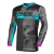 Bluză motocross pentru damă O`NEAL ELEMENT ROLLER BLACK/CYAN thumb