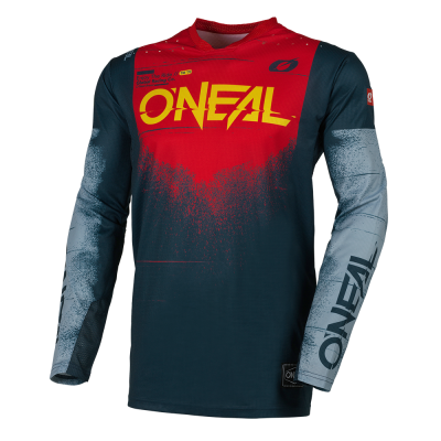 Bluză motocross O'NEAL HARDWEAR SWIPE NAVY BLUE/RED