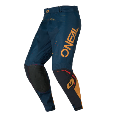 Pantaloni motocross O'NEAL HARDWEAR SWIPE NAVY BLUE/TANGERINE