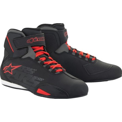 Ghete moto ALPINESTARS SEKTOR BLACK/RED/GREY
