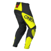 Pantaloni motocross  O'NEAL ELEMENT RACEWEAR BLACK/NEON YELLOW V.26 thumb