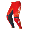 Pantaloni motocross O'NEAL PRODIGY FIVE FIVE RED/ORANGE/NAVY BLUE thumb