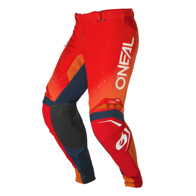 Pantaloni motocross O'NEAL PRODIGY FIVE FIVE RED/ORANGE/NAVY BLUE