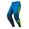 Pantaloni motocross O'NEAL PRODIGY FIVE FIVE NAVY BLUE/NEON YELLOW