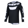 Bluza motocross  Alpinestars RACER AIR RIWAY BLACK/WHITE