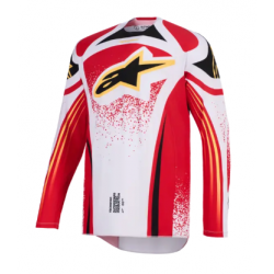 Bluza motocross Alpinestars TECHSTAR NOMUR GRAY/RED/BLACK