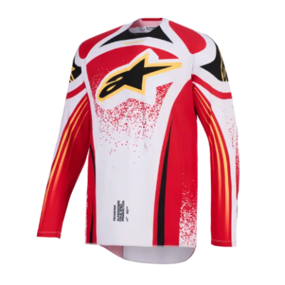 Bluza motocross Alpinestars TECHSTAR NOMUR GRAY/RED/BLACK