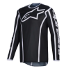 Bluza motocross Alpinestars FLUID APEX BLACK/GRAY thumb