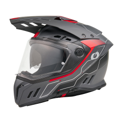 Cască enduro O'NEAL SIERRA RS ECHO BLACK/RED V.26