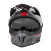 Cască enduro O'NEAL SIERRA RS ECHO BLACK/RED V.26 thumb