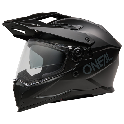 Cască enduro O'NEAL D-SRS SOLID BLACK V.26