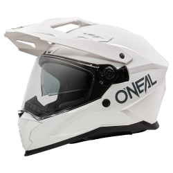 Cască enduro  O'NEAL D-SRS SOLID WHITE V.26 Cască enduro  O'NEAL D-SRS SOLID WHITE V.26