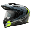 Cască enduro O'NEAL D-SRS NOMAD BLAC/GRAY/NEON YELLOW V.26