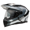 Cască enduro O'NEAL D-SRS NOMAD BLACK/WHITE/GRAY V.26
