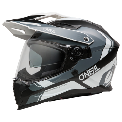 Cască enduro O'NEAL D-SRS NOMAD BLACK/WHITE/GRAY V.26