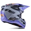 Cască motocross pentru copii ALPINESTARS SM3 JETTSON GRAY/PUR/BLK thumb