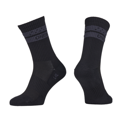 Șosete pentru ciclism impermeabile  O'NEAL MTB WP PERFORMANCE SOLID BLACK V.26