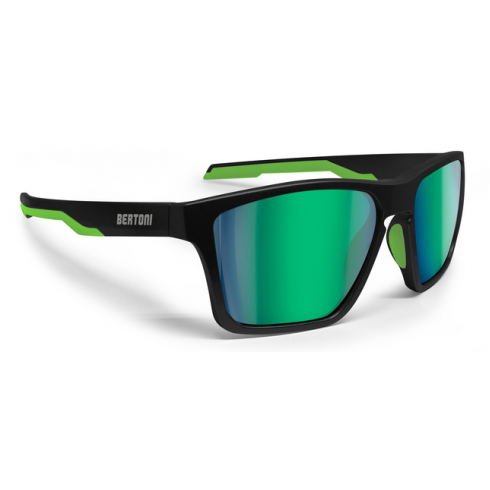 Ochelari Bertoni FULVIO 04 BLACK/GREEN Ochelari Bertoni FULVIO 04 BLACK/GREEN