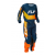 Bluză motocross pentru copii  FLY RACING Kinetic Jugend - Navy/Orange thumb