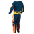 Bluză motocross pentru copii  FLY RACING Kinetic Jugend - Navy/Orange thumb