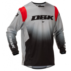 Bluză motocross FLY RACING Kinetic DBK Special Edition - Grey/Black/Red