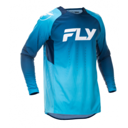 Bluză motocross  FLY RACING Evolution DST - Blue/White