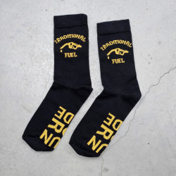 Șosete  Life on Wheels BLACK/YELLOW