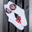 Șosete Life on Wheels WHITE/RED Șosete Life on Wheels WHITE/RED thumb