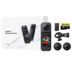 Cameră de acțiune  Insta360 X5 360° 8K MOTORCYCLE BUNDLE