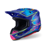 Casca motocross  ALPINESTARS SM7 CAST BLUE/YELLOW/PINK thumb