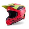 Casca motocross ALPINESTARS SM3 FRAY RED/YELLOW/BLACK
