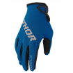 Mănuși motocross THOR RIDEMODE STATIC BLUE thumb