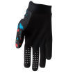 Mănuși motocross pentru copii LAUNCHMODE SPLAT BLACK thumb