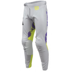 Pantaloni de motocross  THOR LAUNCHMODE BLEACH GRAY/ACID Pantaloni de motocross  THOR LAUNCHMODE BLEACH GRAY/ACID
