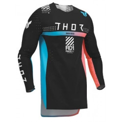 Bluza motocross THOR SPORTMODE SYNTH BLACK Bluza motocross THOR SPORTMODE SYNTH BLACK