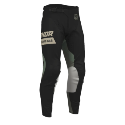  Pantaloni motocross THOR LAUNCHMODE BLEACH BLACK/CAMO