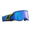 Ochelari motocross ALPINESTARS VISION 5 CORP BLUE/YELLOW MIRROR BLUE