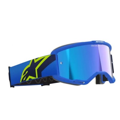 Ochelari motocross ALPINESTARS VISION 5 CORP BLUE/YELLOW MIRROR BLUE