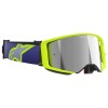 Ochelari de motocross  ALPINESTARS SUPERTECH CORP PURPLE/YL MIRROR-SIL