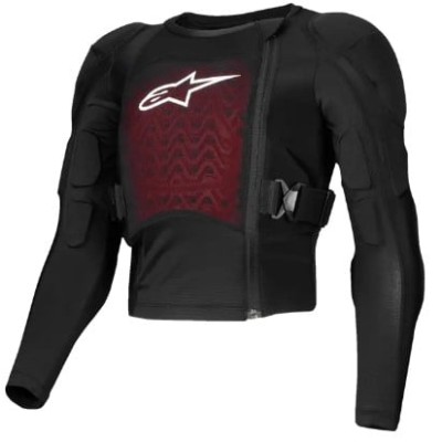 Vesta de protecție pentru copii ALPINESTARS BIO-PLASMA LT BLK/WHT